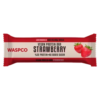 Waspco Strawberry Vegan Protein Bar, 40g