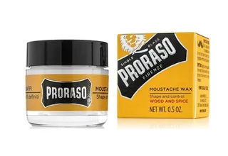 Proraso Wood & Spice Moustache Wax, 15ml