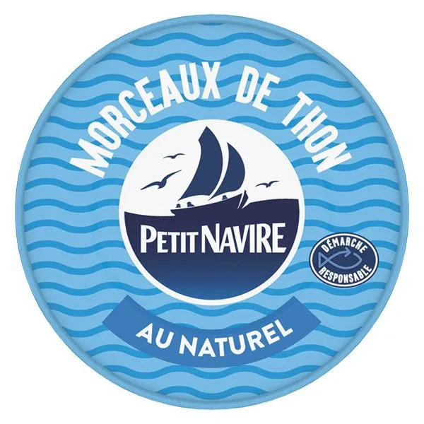 Petit Navire Wholesaler Natural Tuna Pieces 112G