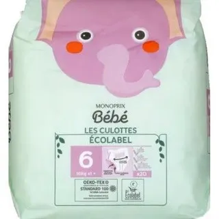 Monoprix Baby Bio Eco-Friendly Pants Size 6 X20