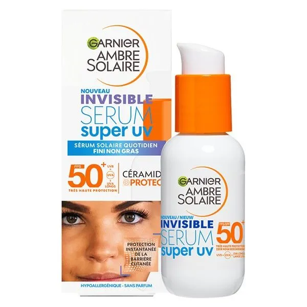 Garnier Ambre Solaire Invisible Srum Uv Spf50 30Ml