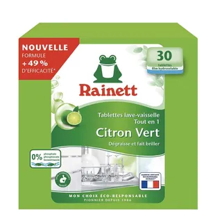 Rainett Diswasher Tabs All In 1 Lemon X30