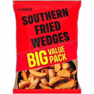 Iceland Southern Fried Wedges 1.250Kg