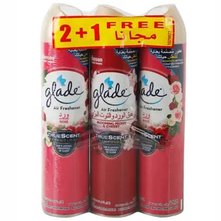 Glade Air Freshener Rose 2+1 Blooming Peony & Cherry 300Ml