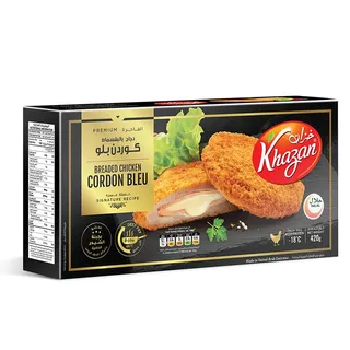 Khazan Breaded Chicken Cordon Bleu, 420g