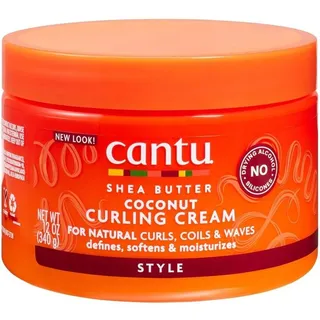 Cantu Shea Butter Natural Coconut Curl Cream 340Ml