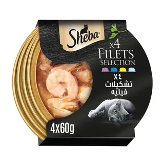 شيبا قطعة بالمرق تشكيلة ٦٠غ*٤