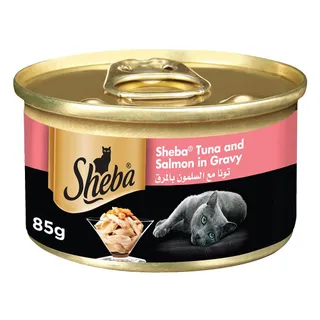 Sheba Tuna & Salmon Cat Food, 85g