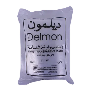 Delmon Ld Transparent Bag 7 X 12