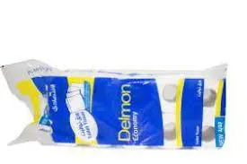 Delmon Economy Toilet Roll 300's 10 Roll 2Ply [9+3 Free]