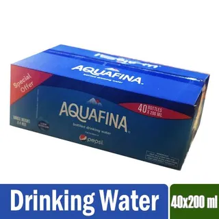 أكوافينا زجاجة مياه شرب 40x200 مل