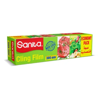 Sanita Cling Film Eco Pack, 30cm, 1 Roll