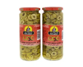 فيغارو زيتون أخضر مقطع 230 gm x 2