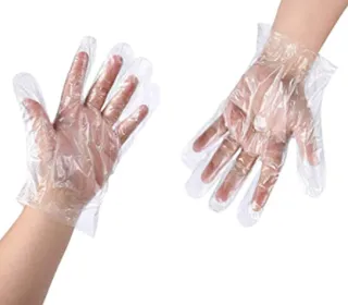 قفازات PP DISPOSABLE 100PCS