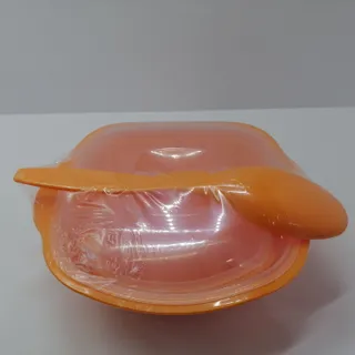 Serving Bowl with Spoon Set, 3 Pieces