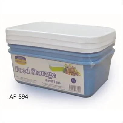 الفلج تخزين طعام, 1L, 3 Pieces