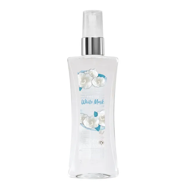 Body Fantasies Fresh White Musk Fragrance Body Spray, 3.2oz