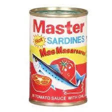 Master Sardines Spicy in Tomato Sauce, 155g