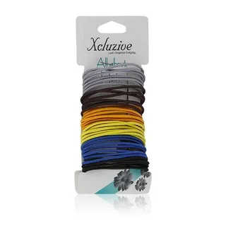 Xcluzive Thick Pony Tailers Multi Color, 40p