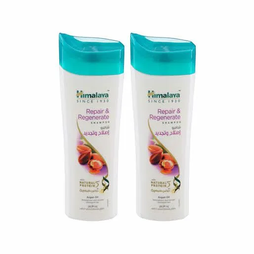 Himalaya Argan Oil Repair & Restore Shampoo, 400ml, 2Pieces