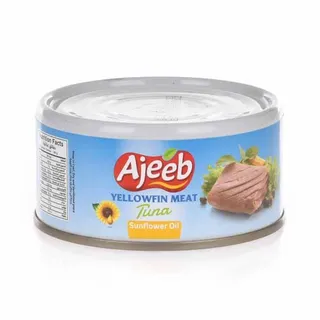 أجيب تونة يلوفين في زيت عباد الشمس, 170g