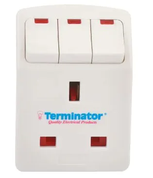 Terminator Multi Adaptor with Individual Switch