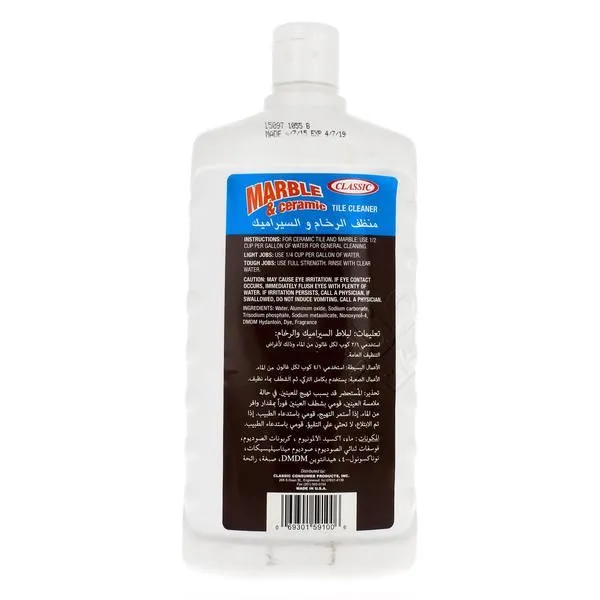 Classic A59100 marble&ceramic tile cleaner, 710ml