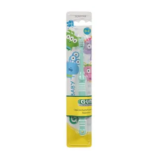GUM Baby Turquoise Soft Toothbrush (0-2 Years), 1 Piece
