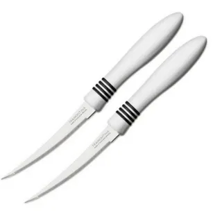 Tramontina Cor And Cor Tomato Knives Set White, 2Pieces