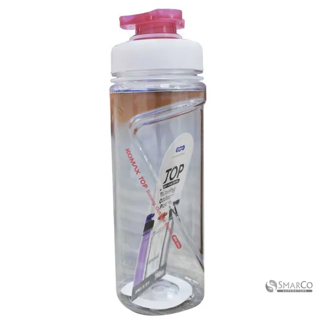كوماكس زجاجة ماء علوية وردي 700Ml