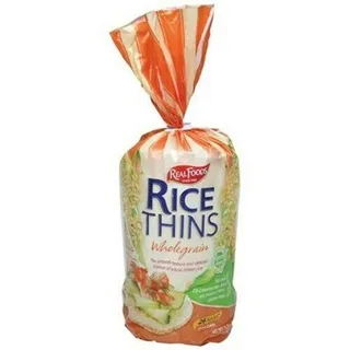 Real Foods Wholegrain Rice Thins, 150g