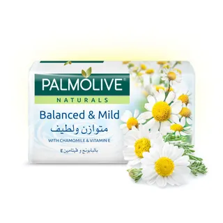 Palmolive Naturals Bar Soap Balanced and Mild with Chamomile and Vitamin E 170g