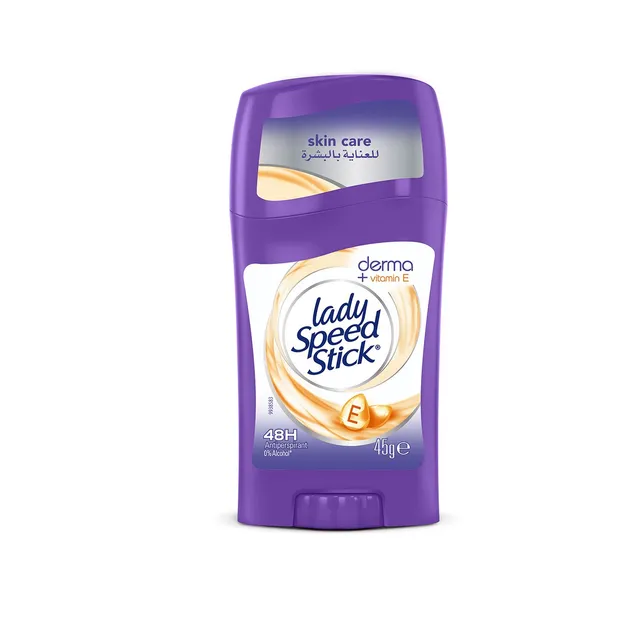 Lady Speed Stick, Derma Sticks, Antiperspirant Deodorant, Natural Skin Restoration, Vitamin E