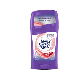 Lady Speed Stick Derma Sticks Antiperspirant Skin Tone Renewal Omega 45g