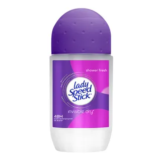 Lady Speed Stick Shower Fresh Invisible Dry Antiperspirant Deodorant Roll On 50ml