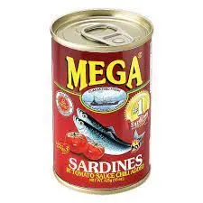 ميجا سردين أحمر حار، 155G