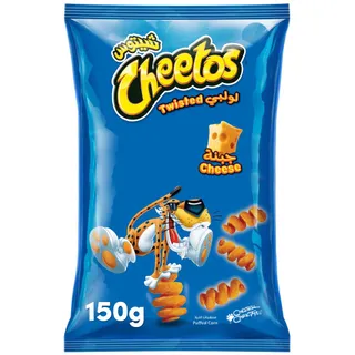 Cheetos Twisted Cheese Puff Corn Chips, 160g