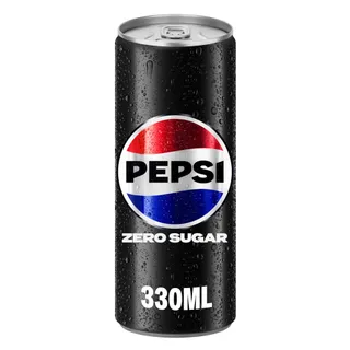 Pepsi Cola Zero Sugar Can, 330ml