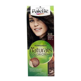 Palette Permanent Naturals Color Cream Medium Brown 4-0