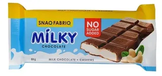 Snaq Fabriq Milk Chocolate w/ Cashew Nut Butter 55g