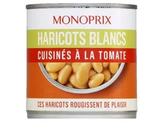 Monoprix White Beans With Tomato 250 g