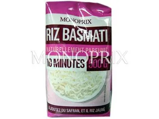 Monoprix Basmati Rice 10Minutes 500 g