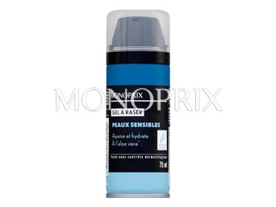 Monoprix Shaving Gel Spray For Sensitive 75 ml