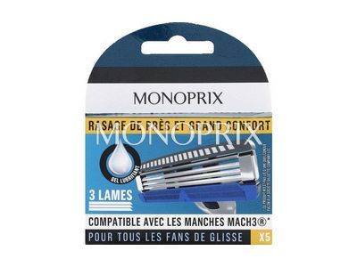 Monoprix Shave Of Prest And Comfort Three Blades 5s