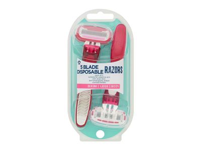 Monoprix Feminine Razors Five Blades 3s