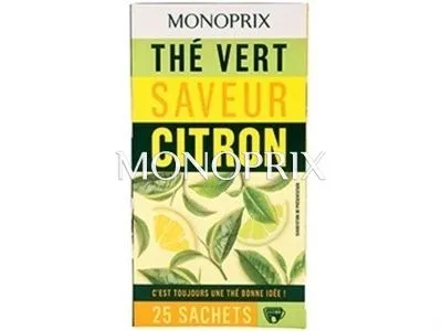 Monoprix Tea Green Lemon 50 g
