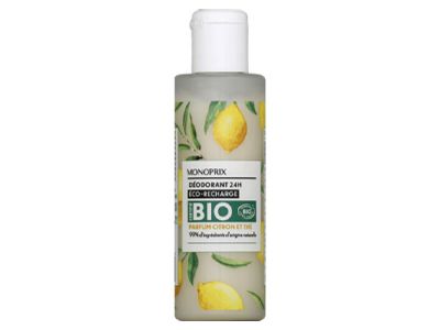 Monoprix Deodorant Organic Eco Recharge 100Ml