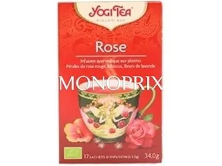 Yogi Organic Tea Rose 17s Sachets 30.6 g