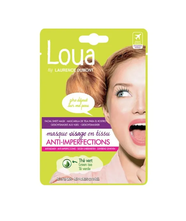Loua Anti Blemish Fabric Face Mask 1 Unit 23 Ml