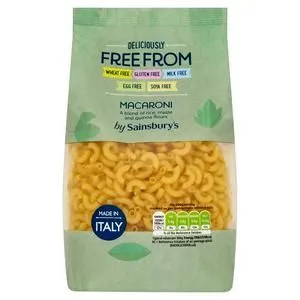 Sainsbury's Deliciously Free From Macaroni 500 Gm